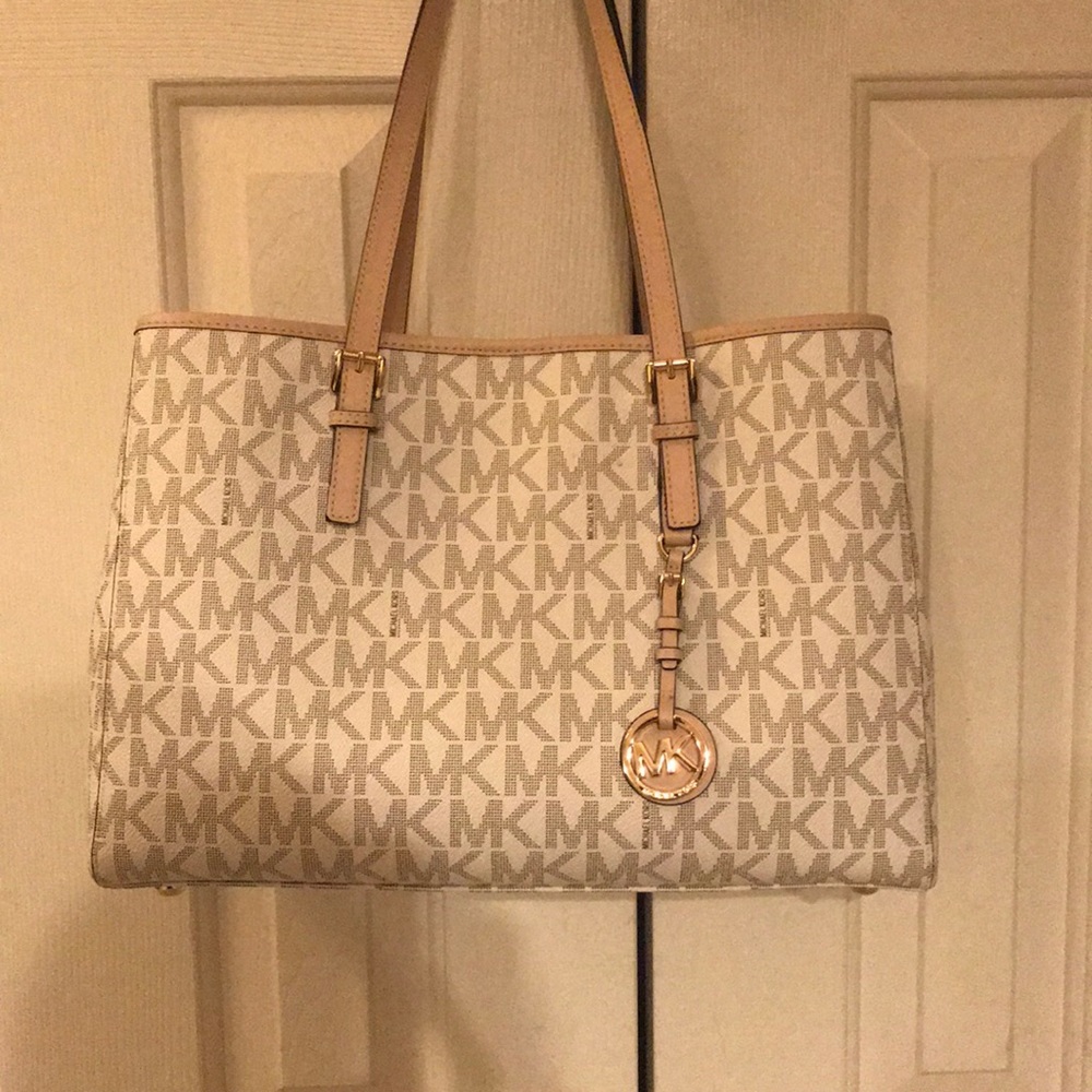 Vanilla Michael Kors Tote